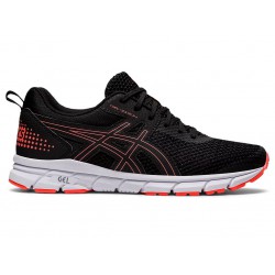Asics Gel-33 Black/Flash Coral Running Shoes Women