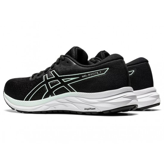 Asics Gel-Excite 7 Black/Bio Mint Running Shoes Women