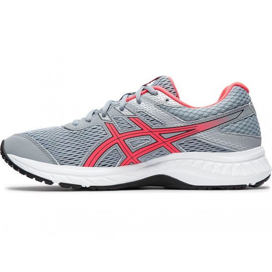 Asics Gel-Contend 6 Sheet Rock/Diva Pink Running Shoes Women