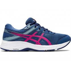 Asics Gel-Contend 6 Grand Shark/Pink Glo Running Shoes Women