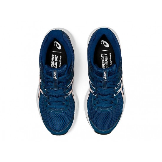 Asics Gel-Contend 6 Mako Blue/Ginger Peach Running Shoes Women