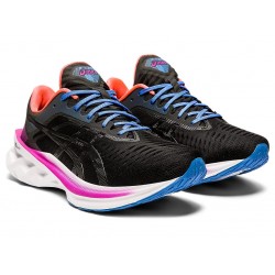 Asics Novablast Black/Black Running Shoes Women