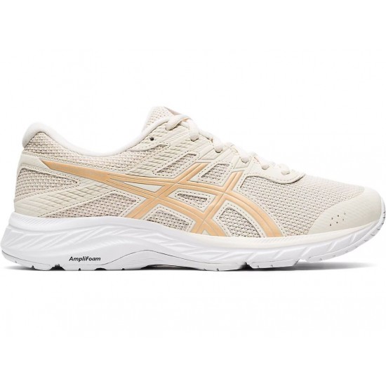 Asics Gel-Contend 6 Twist Birch/Champagne Running Shoes Women