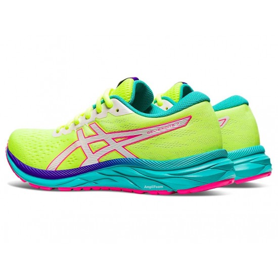 Asics Gel-Excite 7 Safety Yellow/White Running Shoes Women