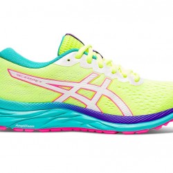 Asics Gel-Excite 7 Safety Yellow/White Running Shoes Women