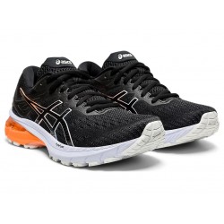 Asics Gt-2000 9 (D) Black/Lilac Opal Running Shoes Women