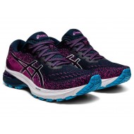 Asics Gt-2000 9 Knit French Blue/White Running Shoes Women