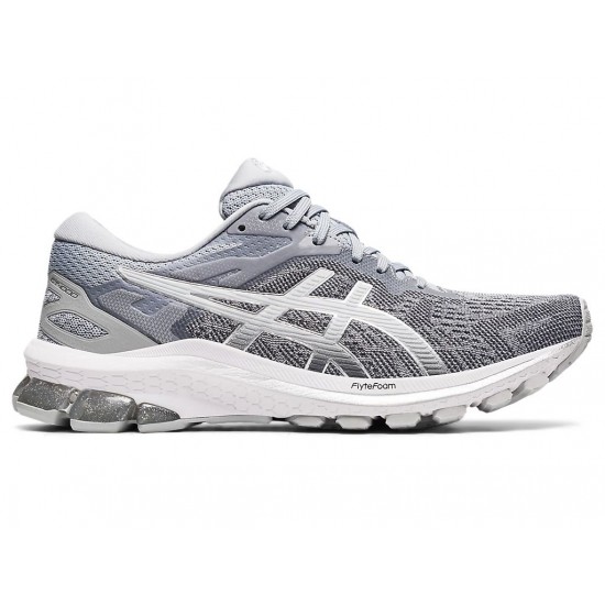 Asics Gt-1000 10 Piedmont Grey/Pure Silver Running Shoes Women