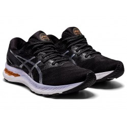 Asics Gel-Nimbus 23 Black/Carrier Grey Running Shoes Women