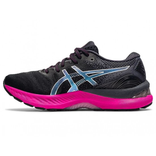 Asics Gel-Nimbus 23 Black/Pure Silver Running Shoes Women