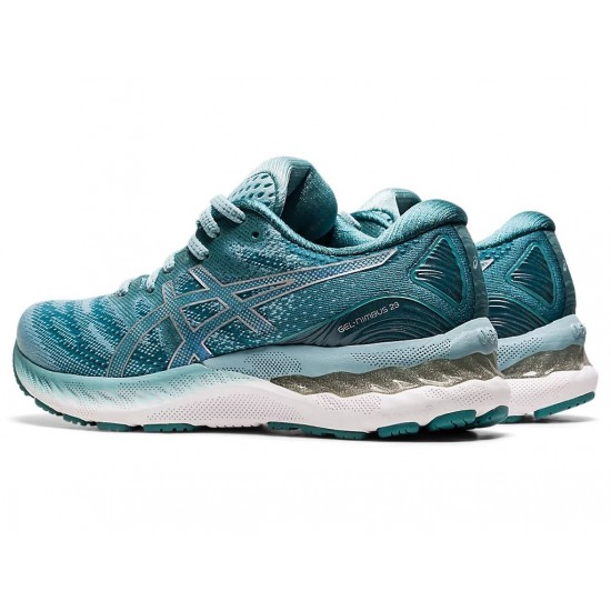 Asics Gel-Nimbus 23 Smoke Blue/Pure Silver Running Shoes Women