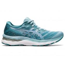 Asics Gel-Nimbus 23 Smoke Blue/Pure Silver Running Shoes Women