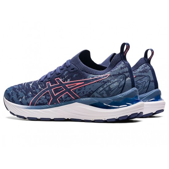 Asics Gel-Cumulus 23 Mk Storm Blue/Thunder Blue Running Shoes Women