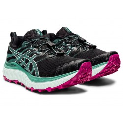 Asics Trabuco Max Black/Soothing Sea Trail Running Shoes Women