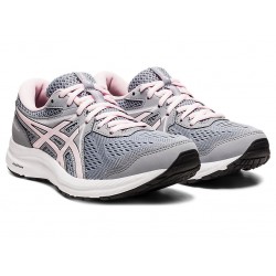 Asics Gel-Contend 7 (D) Sheet Rock/Pink Salt Running Shoes Women