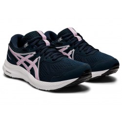 Asics Gel-Contend 7 French Blue/Barely Rose Running Shoes Women