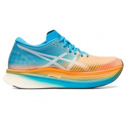 Asics Metaspeed Sky Orange Pop/Island Blue Running Shoes Women