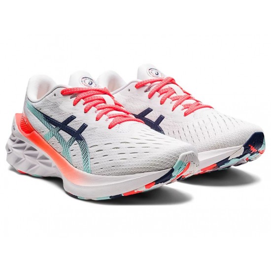 Asics Novablast 2 White/White Running Shoes Women