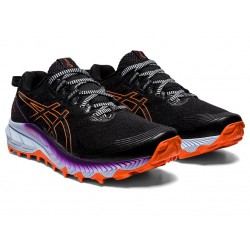 Asics Gel-Trabuco 10 Black/Nova Orange Trail Running Shoes Women