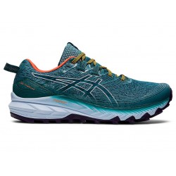 Asics Gel-Trabuco 10 Misty Pine/Soft Sky Trail Running Shoes Women