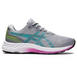 Asics Gel-Excite 9 Wide Piedmont Grey/Sea Glass Running Shoes Women