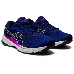 Asics Gt-1000 11 (D) Lapis Lazuli Blue/Soft Sky Running Shoes Women