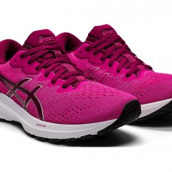 Asics Gt-1000 11 Dried Berry/Pink Glo Running Shoes Women