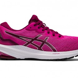 Asics Gt-1000 11 Dried Berry/Pink Glo Running Shoes Women