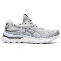 Asics Gel-Nimbus 24 Piedmont Grey/White Running Shoes Women