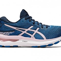 Asics Gel-Nimbus 24 French Blue/Barely Rose Running Shoes Women
