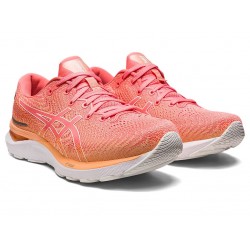 Asics Gel-Cumulus 24 Papaya/White Running Shoes Women