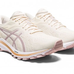 Asics Gt-1000 10 Cream/Watershed Rose Running Shoes Women