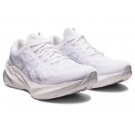 Asics Novablast 3 White/Piedmont Grey Running Shoes Women