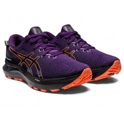 Asics Gel-Cumulus 24 Gtx Night Shade/Nova Orange Running Shoes Women