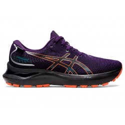 Asics Gel-Cumulus 24 Gtx Night Shade/Nova Orange Running Shoes Women