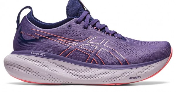  ASICS Women's Magic Speed 2 Running Shoes, 5, Indigo  Blue/Papaya