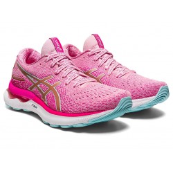 Asics Gel-Nimbus 24 Limited Edition Cotton Candy/Rose Gold Running Shoes Women