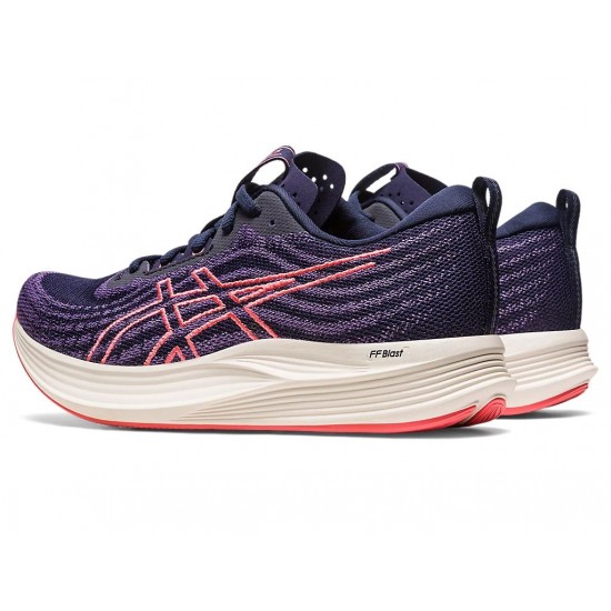 Asics Evoride Speed Midnight/Papaya Running Shoes Women