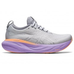 Women's GEL-NIMBUS 25, Dusty Purple/Papaya, Running Shoes