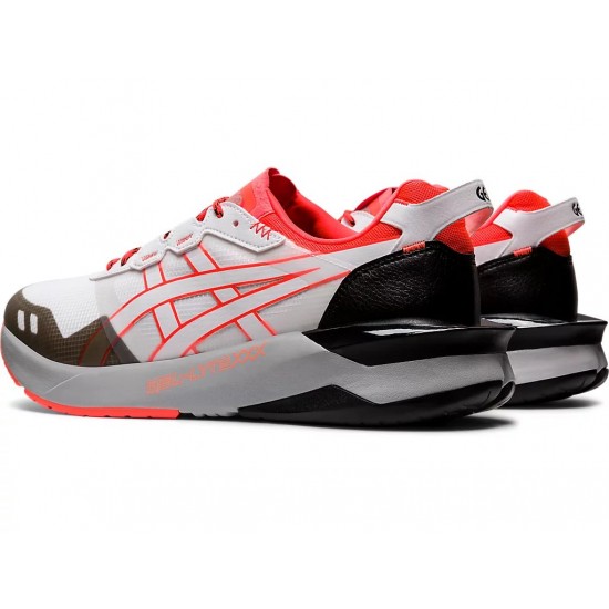 Asics Gel-Lyte Xxx White/Flash Coral Sportstyle Shoes Men