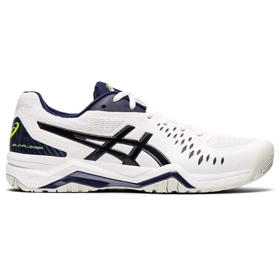 Asics Gel-Challenger 12 White/Peacoat Tennis Shoes Men