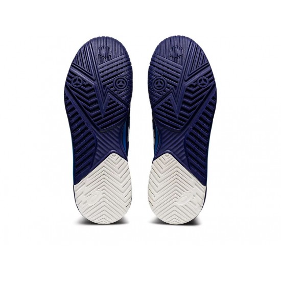 Asics Gel-Resolution 8 Dive Blue/White Tennis Shoes Men