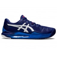 Asics Gel-Resolution 8 Dive Blue/White Tennis Shoes Men