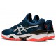 Asics Court Ff 2 Oc Mako Blue/White Tennis Shoes Men