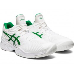 Asics Court Ff Novak White/Green Tennis Shoes Men