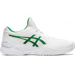 Asics Court Ff Novak White/Green Tennis Shoes Men