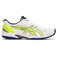 Asics Court Speed Ff White/Safety Yellow Tennis Shoes Men