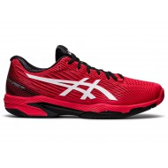 Asics Solution Speed Ff Electric Red/White Tennis Shoes Men