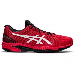 Asics Solution Speed Ff Electric Red/White Tennis Shoes Men