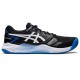 Asics Gel-Challenger 13 Clay Black/Electric Blue Tennis Shoes Men